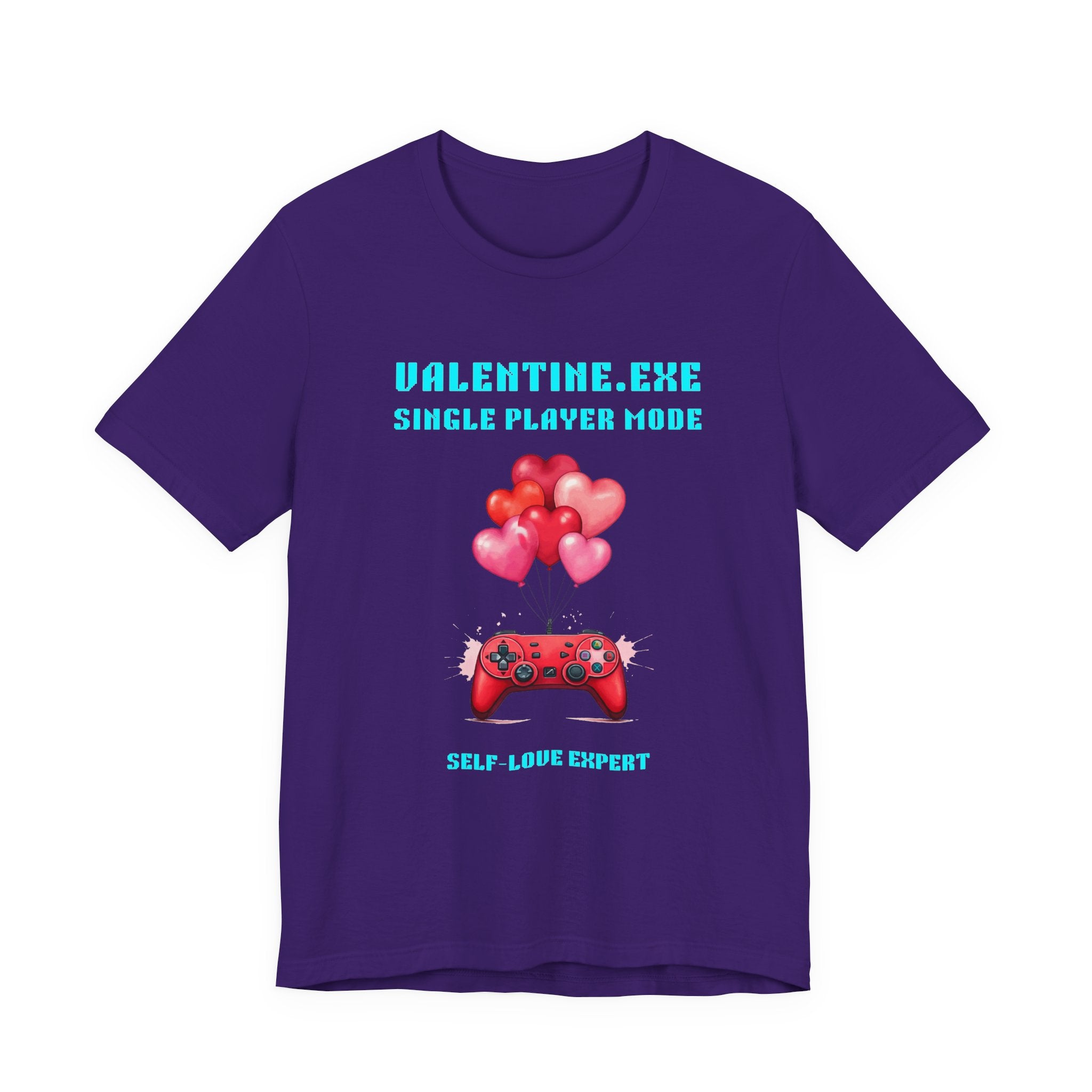 Valentine Exe Single Player Mode Shirt | Funny Anti Valentines Day Gift | Self Love Gift | Introvert Valentine Tee | Unique Gift for Singles
