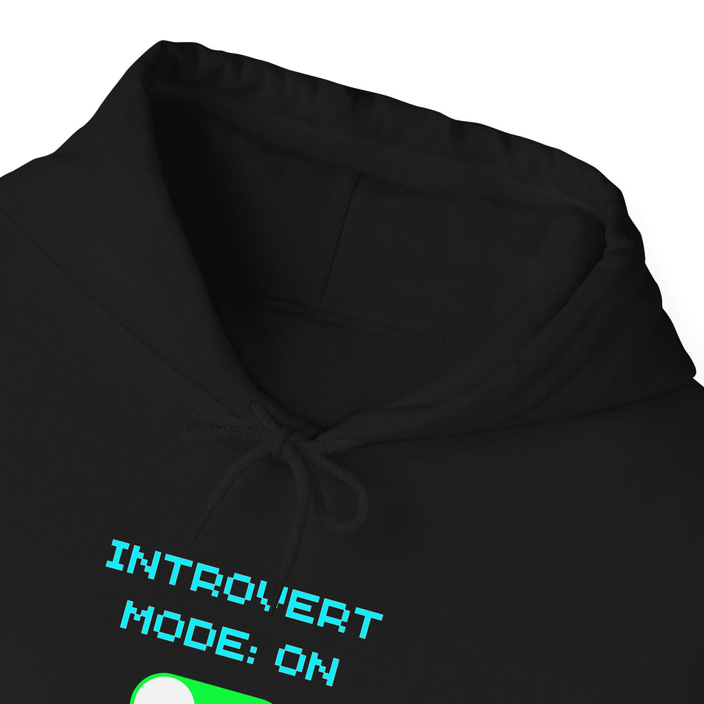Introvert Mode: On – Gamer Edition Hoodie (Front & Back Print Introvert Gamer Sweatshirt)