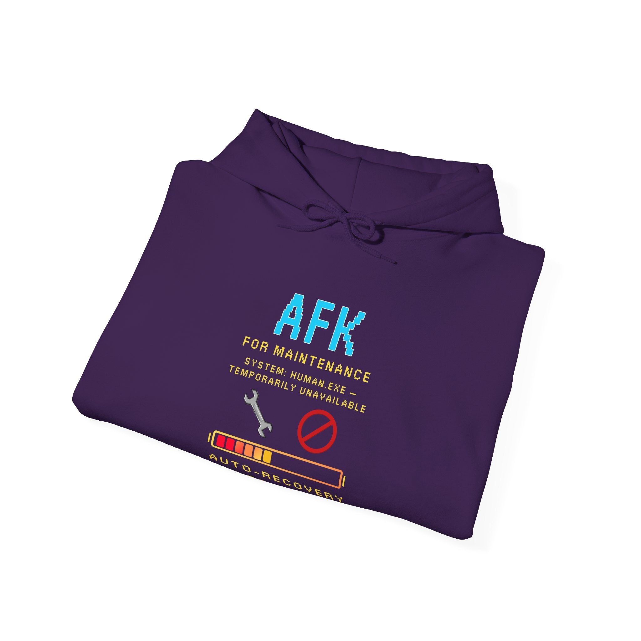 🛠️ AFK FOR MAINTENANCE Hoodie • Self-Care Mode Gamer Hoodie • Retro Pixel AFK Sweatshirt • Cozy Introvert Gamer Gift
