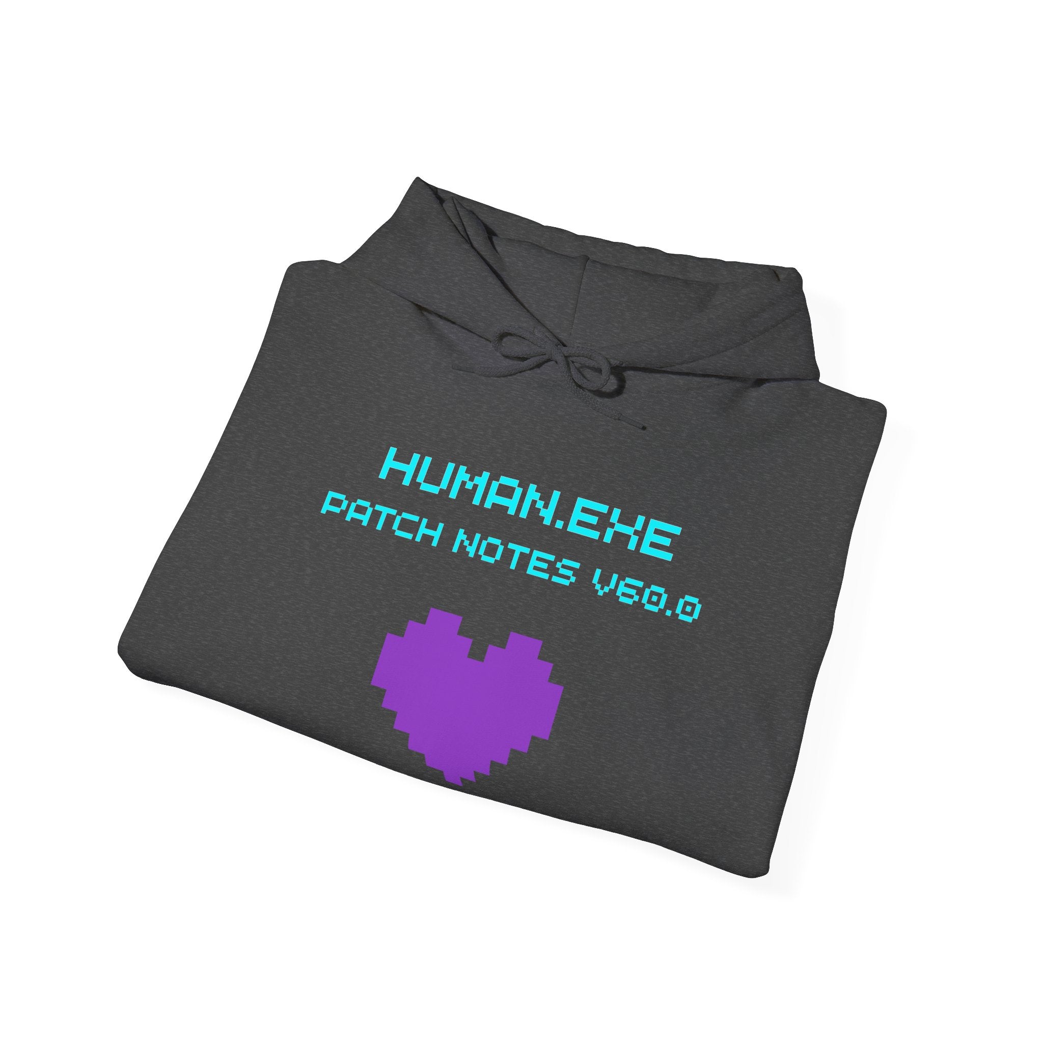 🎮 HUMAN.EXE Patch Notes v 60.0 Hoodie • Funny 60th Birthday Gamer Hoodie • Retro Changelog Sweatshirt • Cozy Level 60 Upgrade Gift