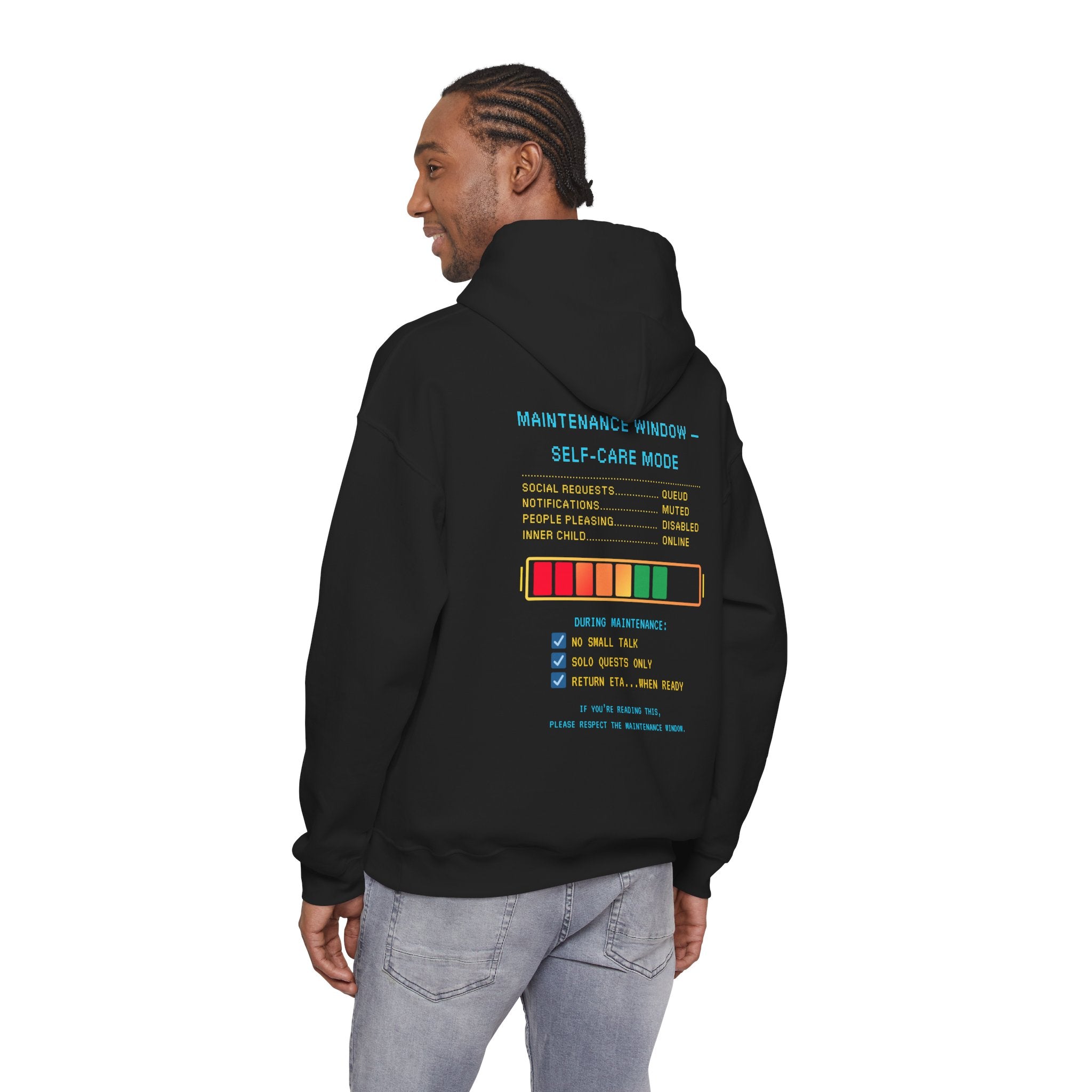 🛠️ AFK FOR MAINTENANCE Hoodie • Self-Care Mode Gamer Hoodie • Retro Pixel AFK Sweatshirt • Cozy Introvert Gamer Gift